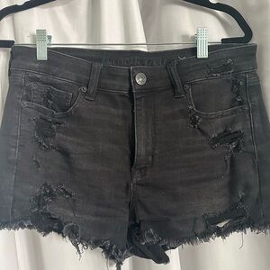 Black American eagle shorts